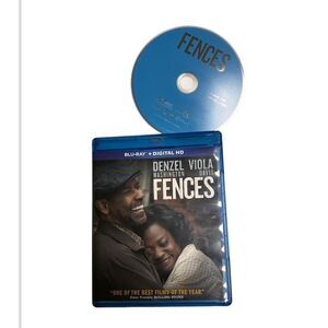 Fences Blu-ray‎ Disc 2017 Denzel Washington Viola Davis Drama PG-13 BOC-C
